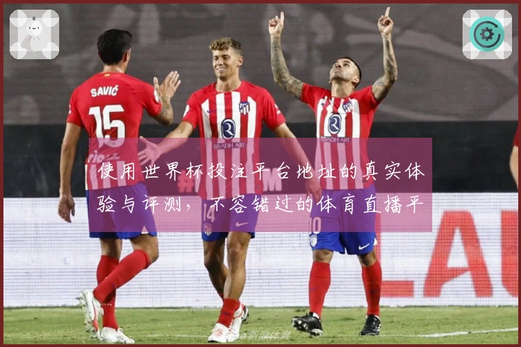使用世界杯投注平台地址的真实体验与评测，不容错过的体育直播平台介绍