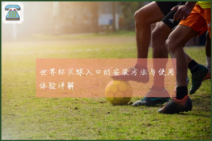 世界杯买球入口的安装方法与使用体验详解