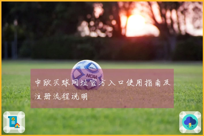 中欧买球网址官方入口使用指南及注册流程说明